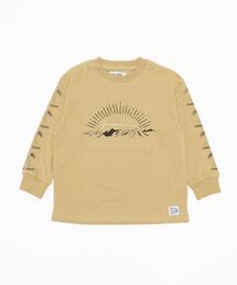 JUNKSOUL（ジャンクソウル）の「JUNKSOUL / ジャンクソウル 斧プリント袖 マウンテンアートロンＴ  (M4)（Tシャツ/カットソー・キッズ）」