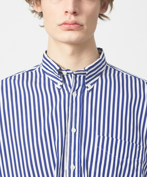 ABAHOUSE(アバハウス)の「【別注】Individualized shirts ボタンダウンシャツ(シャツ/ブラウス・メンズ・ネイビー/ライトブルー・1/2)」の6枚目の写真