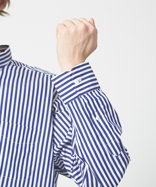 ABAHOUSE(アバハウス)の「【別注】Individualized shirts ボタンダウンシャツ(シャツ/ブラウス・メンズ・ネイビー/ライトブルー・1/2)」の9枚目の写真