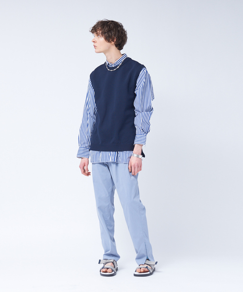 ABAHOUSE(アバハウス)の「【別注】Individualized shirts ボタンダウンシャツ(シャツ/ブラウス・メンズ・ネイビー/ライトブルー・1/2)」の16枚目の写真