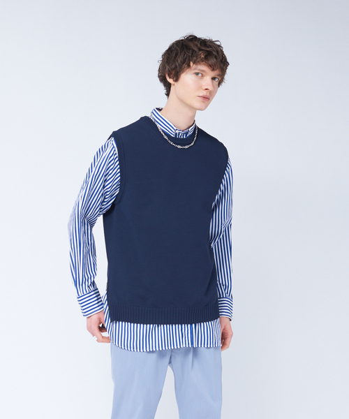 ABAHOUSE(アバハウス)の「【別注】Individualized shirts ボタンダウンシャツ(シャツ/ブラウス・メンズ・ネイビー/ライトブルー・1/2)」の17枚目の写真
