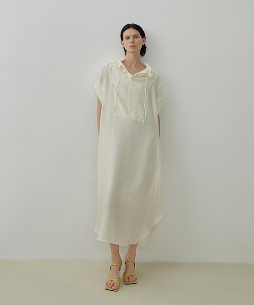 UNSPOKEN(アンスポクン)の「【UNSPOKEN】Waist ribbon dress UX20L632chw(ワンピース・レディース・アイボリー・M/S)」の10枚目の写真