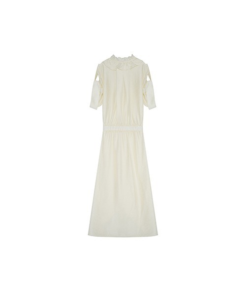 UNSPOKEN(アンスポクン)の「【UNSPOKEN】Waist ribbon dress UX20L632chw(ワンピース・レディース・アイボリー・M/S)」の14枚目の写真