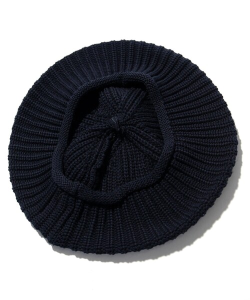 FREAK'S STORE（フリークスストア）の「Racal/ラカル 別注 BERE SPRING/SUMMER/ベレー帽（ハンチング/ベレー帽・メンズ・ブラック/ネイビー・ﾌﾘ-）」の7枚目の写真