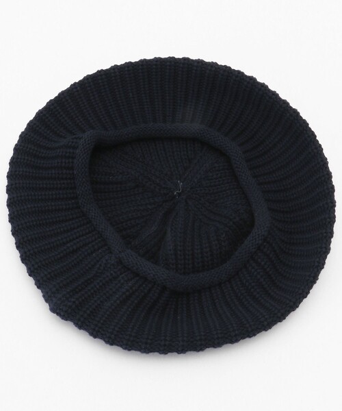 FREAK'S STORE（フリークスストア）の「Racal/ラカル 別注 BERE SPRING/SUMMER/ベレー帽（ハンチング/ベレー帽・メンズ・ブラック/ネイビー・ﾌﾘ-）」の6枚目の写真