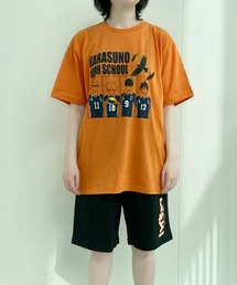 【完売】《ハイキュー!!》天竺　半袖　ハーフパンツ　ルームウェア　烏野　音駒　稲荷崎