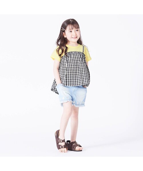 BREEZE（ブリーズ）の「/スウェードコンフォートサンダル（サンダル・キッズ・オフホワイト/ネイビー/ブラウン・15 /16/18/19/14/17）」の13枚目の写真