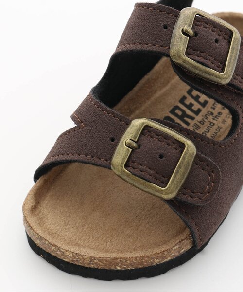 BREEZE（ブリーズ）の「/スウェードコンフォートサンダル（サンダル・キッズ・オフホワイト/ネイビー/ブラウン・15 /16/18/19/14/17）」の15枚目の写真