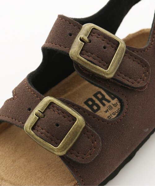 BREEZE（ブリーズ）の「/スウェードコンフォートサンダル（サンダル・キッズ・オフホワイト/ネイビー/ブラウン・15 /16/18/19/14/17）」の14枚目の写真