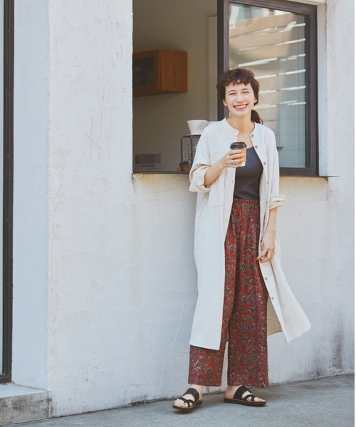 studio CLIP（スタディオクリップ）の「【キナリノ掲載商品】ベーシックリブタンクトップ（タンクトップ・レディース・ブラウン系その他/スモーク/オフホワイト/ベージュ・MEDIUM/LARGE）」の18枚目の写真