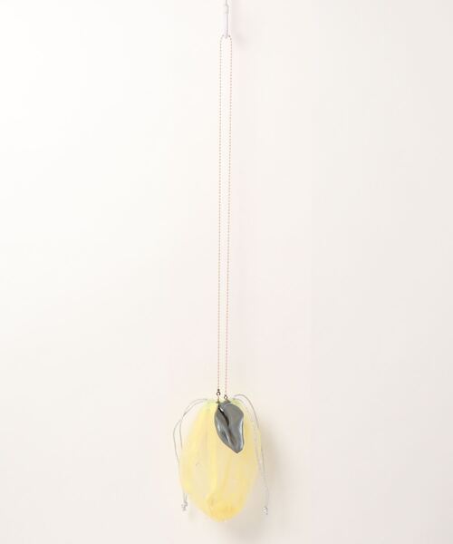 ACCOMMODE（アコモデ）の「シースルーフルーツミニバッグ（ショルダーバッグ・レディース・イエロー/レッド・FREE）」の8枚目の写真