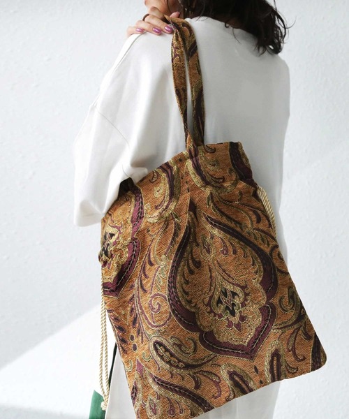 antiqua（アンティカ）の「×巾着トートバッグ（トートバッグ・レディース・マルチ・FREE）」の6枚目の写真