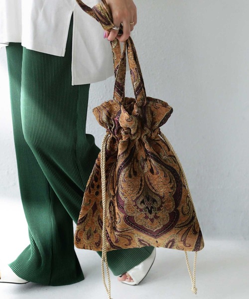 antiqua（アンティカ）の「×巾着トートバッグ（トートバッグ・レディース・マルチ・FREE）」の7枚目の写真