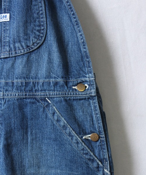 Lee(リー)の「【Lee】OVERALLS クラシックオーバーオール LM7254(サロペット/オーバーオール・メンズ・ブラック/インディゴブルー/ライトインディゴブルー/キナリ・S/M/L/XL/XS)」の6枚目の写真