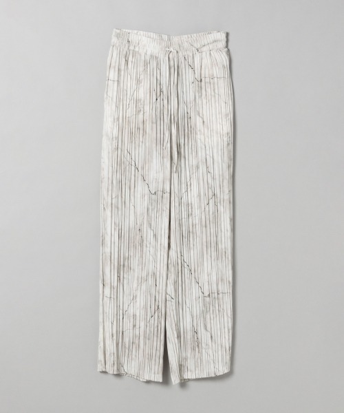 JEANASIS（ジーナシス）の「ニュアンスガラプリントプリーツパンツ/946199（その他パンツ・レディース・ベージュ系その他/グレー系その他・FREE）」の6枚目の写真