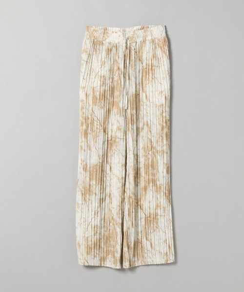 JEANASIS（ジーナシス）の「ニュアンスガラプリントプリーツパンツ/946199（その他パンツ・レディース・ベージュ系その他/グレー系その他・FREE）」の5枚目の写真