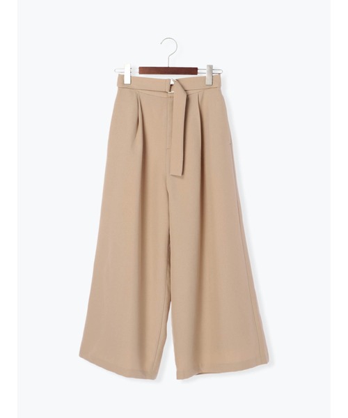 Te chichi(テチチ)の「麻調タックガウチョパンツ(その他パンツ・レディース・ベージュ/オフホワイト/ネイビー・MEDIUM/SMALL)」の10枚目の写真