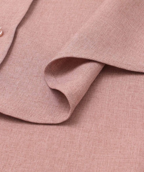 ITEMS URBANRESEARCH(アイテムズ アーバンリサーチ)の「エステルバンドカラーシャツ(シャツ/ブラウス・メンズ・ブラック/ピンク/オフホワイト/グレー・LARGE/MEDIUM)」の22枚目の写真