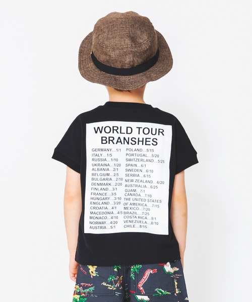 BRANSHES（ブランシェス）の「バックプリント半袖Tシャツ（Tシャツ/カットソー・キッズ・ブラック/オフホワイト・140cm/150cm/90cm/100cm/120cm/110cm/130cm）」の15枚目の写真