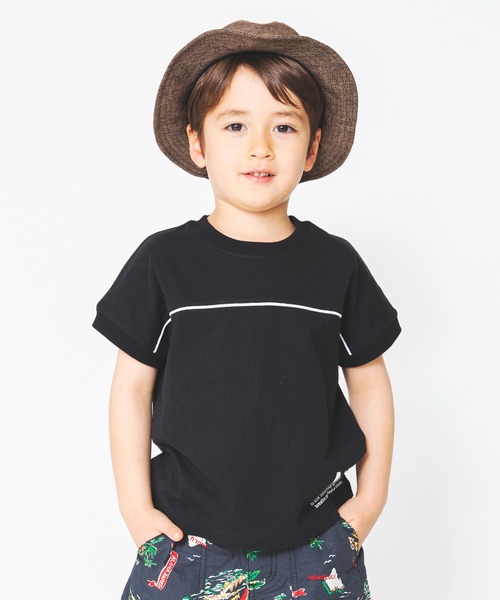 BRANSHES（ブランシェス）の「バックプリント半袖Tシャツ（Tシャツ/カットソー・キッズ・ブラック/オフホワイト・140cm/150cm/90cm/100cm/120cm/110cm/130cm）」の12枚目の写真