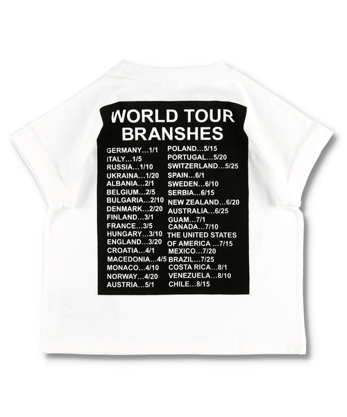 BRANSHES（ブランシェス）の「バックプリント半袖Tシャツ（Tシャツ/カットソー・キッズ・ブラック/オフホワイト・140cm/150cm/90cm/100cm/120cm/110cm/130cm）」の19枚目の写真