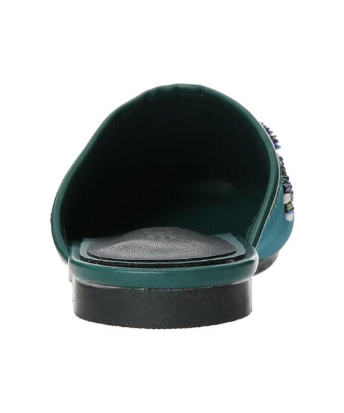 koe（コエ）の「ビーズスリッパサンダル*（サンダル・レディース・ベージュ/グリーン/ブラック・L/M/S）」の7枚目の写真