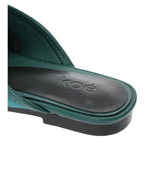 koe（コエ）の「ビーズスリッパサンダル*（サンダル・レディース・ベージュ/グリーン/ブラック・L/M/S）」の10枚目の写真