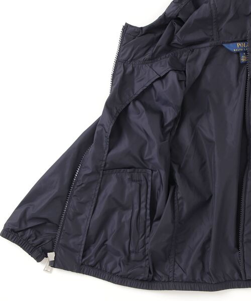 POLO RALPH LAUREN CHILDRENSWEAR（ポロ ラルフ ローレン チルドレンズウェア）の「ウォーターリペラント フーデッド ジャケット（その他アウター・キッズ・ネイビー系1・4/6/7）」の5枚目の写真
