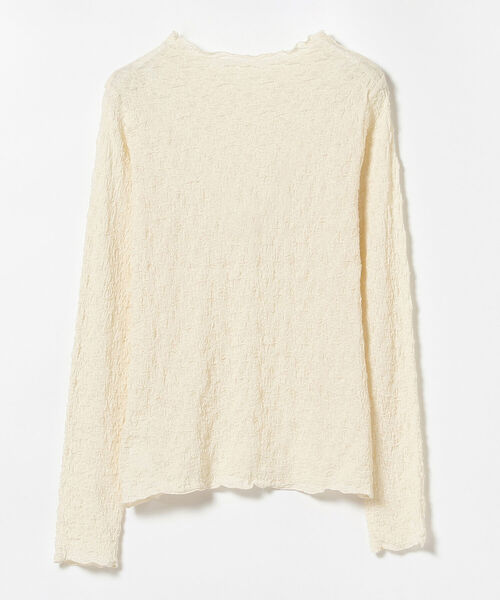 Ray BEAMS（レイビームス）の「Ray BEAMS / シャーリング ボトルネック Tシャツ（Tシャツ/カットソー・レディース・ブラック/オフホワイト/グリーン系その他2・ONE SIZE）」の22枚目の写真