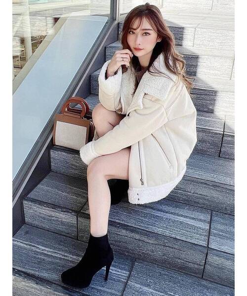 RESEXXY（リゼクシー）の「フェイクスエードショートブーツ（ブーツ