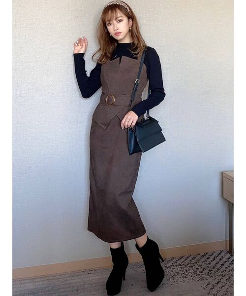 RESEXXY（リゼクシー）の「フェイクスエードショートブーツ（ブーツ・レディース・ブラック/モカ・SMALL/MEDIUM/LARGE）」の7枚目の写真