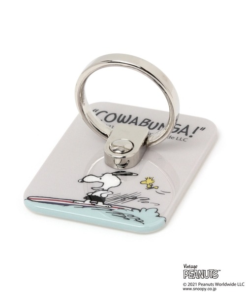 BAYFLOW（ベイフロー）の「【PEANUTS】マルチリング（スマホグッズ・レディース・ベージュ/ブルー・0）」の10枚目の写真