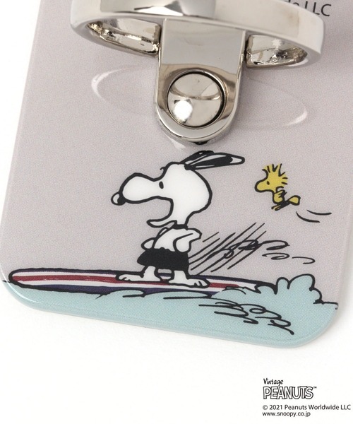 BAYFLOW（ベイフロー）の「【PEANUTS】マルチリング（スマホグッズ・レディース・ベージュ/ブルー・0）」の8枚目の写真