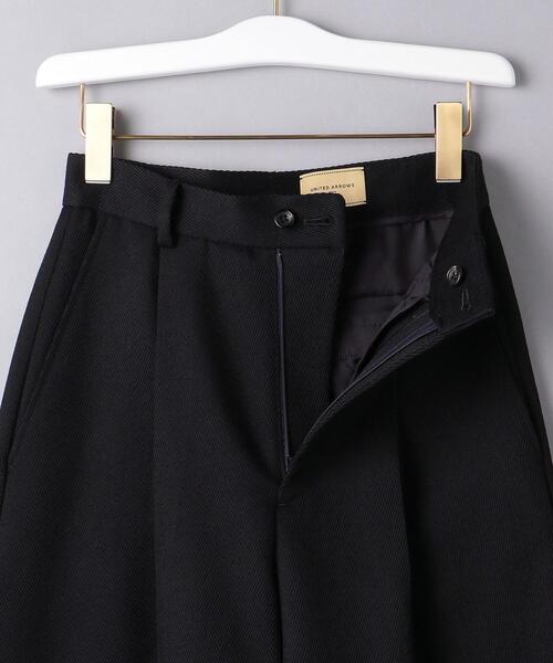 UNITED ARROWS（ユナイテッドアローズ）の「＜UNITED ARROWS＞W タック ワイドパンツ G（その他パンツ・レディース・ライトブルー/ネイビー・38/36）」の10枚目の写真