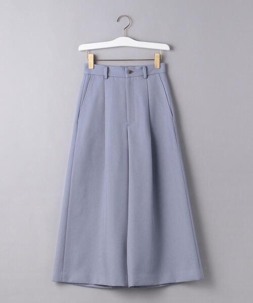 UNITED ARROWS（ユナイテッドアローズ）の「＜UNITED ARROWS＞W タック ワイドパンツ G（その他パンツ・レディース・ライトブルー/ネイビー・38/36）」の13枚目の写真
