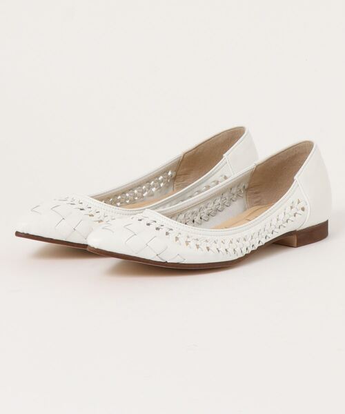 SUNNY ROOM(サニールーム)の「【MADE IN JAPAN】ポインテッドトゥメッシュパンプス 126(パンプス・レディース・ブラック/ホワイト/シルバー・23.0cm/23.5cm/24.0cm/24.5cm/22.5cm)」の1枚目の写真