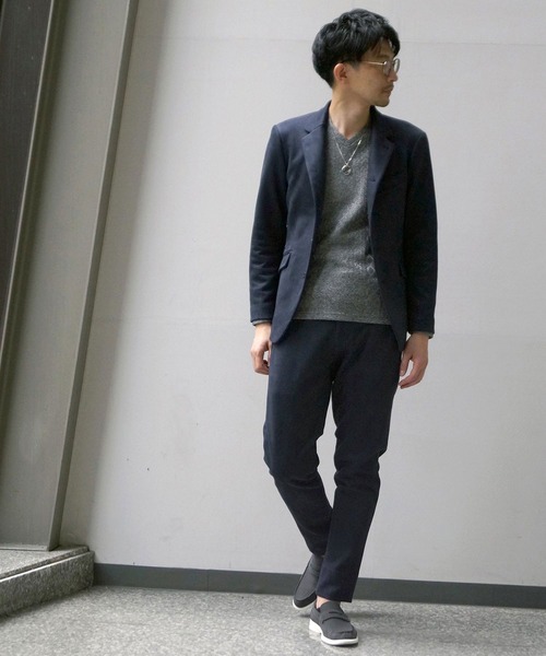 NICOLE CLUB FOR MEN（ニコルクラブフォーメン）の「【21年モデル】スウェード　カヴァーオールジャケット（カバーオール・メンズ・ブラック/ネイビー/ダークブラウン・MEDIUM/X-LARGE/LARGE）」の8枚目の写真