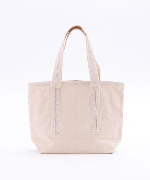 coen（コーエン）の「【Mサイズ】coenコーエンロゴトートバッグM（トートバッグ・レディース・オフホワイト/ブラック/グレー・FREE）」の14枚目の写真