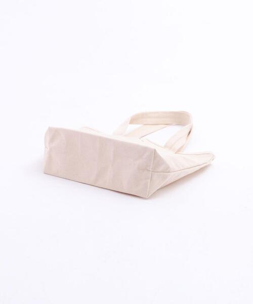 coen（コーエン）の「【Mサイズ】coenコーエンロゴトートバッグM（トートバッグ・レディース・オフホワイト/ブラック/グレー・FREE）」の15枚目の写真