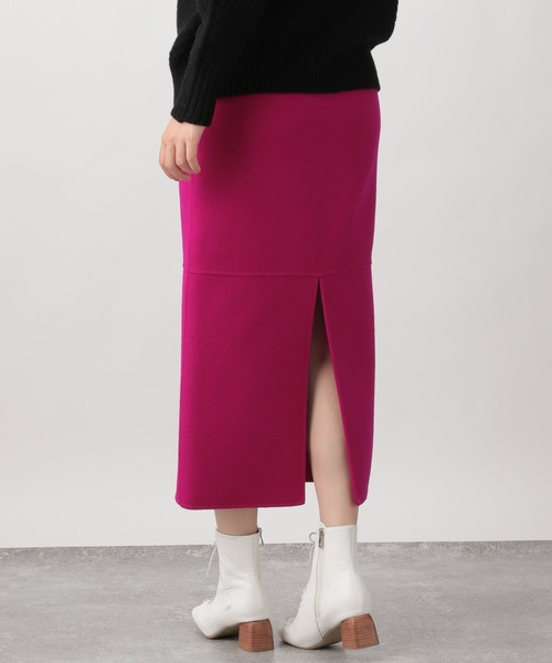 Ezick（エジック）の「リバーメルトンタイトスカート（スカート・レディース・ホワイト/ブラック/ピンク・SMALL/MEDIUM）」の15枚目の写真