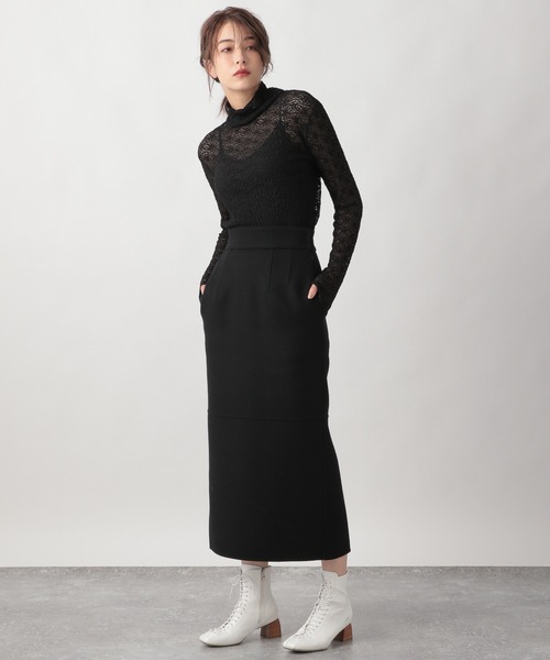 Ezick（エジック）の「リバーメルトンタイトスカート（スカート・レディース・ホワイト/ブラック/ピンク・SMALL/MEDIUM）」の18枚目の写真