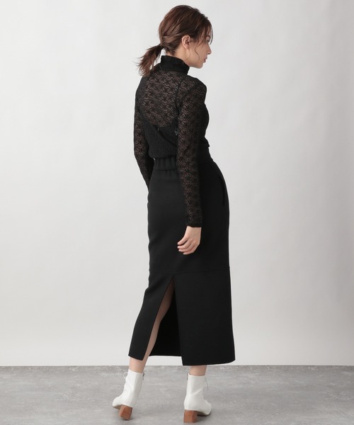 Ezick（エジック）の「リバーメルトンタイトスカート（スカート・レディース・ホワイト/ブラック/ピンク・SMALL/MEDIUM）」の20枚目の写真
