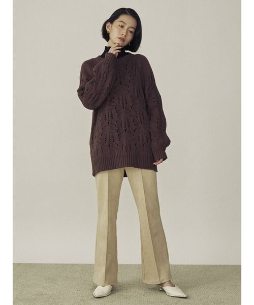 COTORICA(コトリカ)の「フェイクスエードパンツ(その他パンツ・レディース・オフホワイト/ブラウン/カーキ・SMALL/MEDIUM)」の12枚目の写真