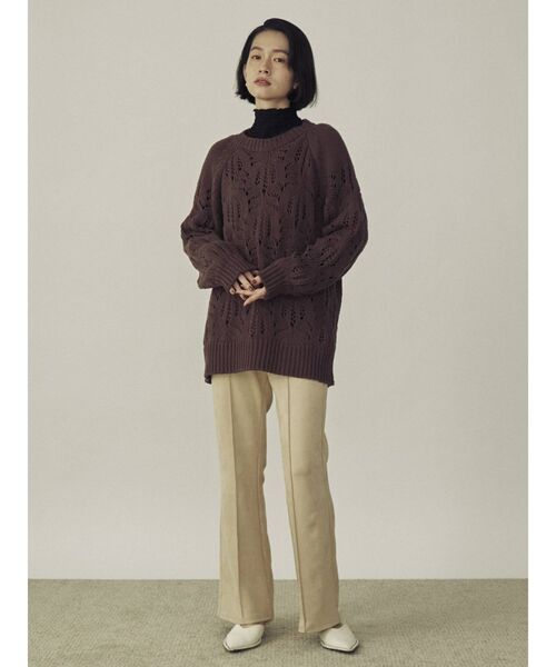 COTORICA(コトリカ)の「フェイクスエードパンツ(その他パンツ・レディース・オフホワイト/ブラウン/カーキ・SMALL/MEDIUM)」の9枚目の写真