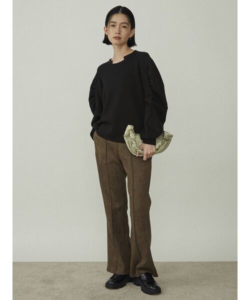 COTORICA(コトリカ)の「フェイクスエードパンツ(その他パンツ・レディース・オフホワイト/ブラウン/カーキ・SMALL/MEDIUM)」の10枚目の写真