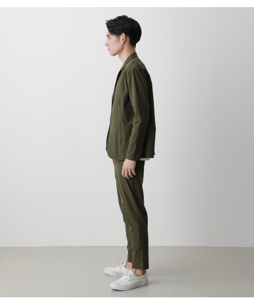 AZUL by moussy（アズールバイマウジー）の「WASHABLE STRETCH SET UP/ウォッシャブルストレッチセットアップ（セットアップ・メンズ・カーキ/ブラック・MEDIUM/LARGE）」の17枚目の写真