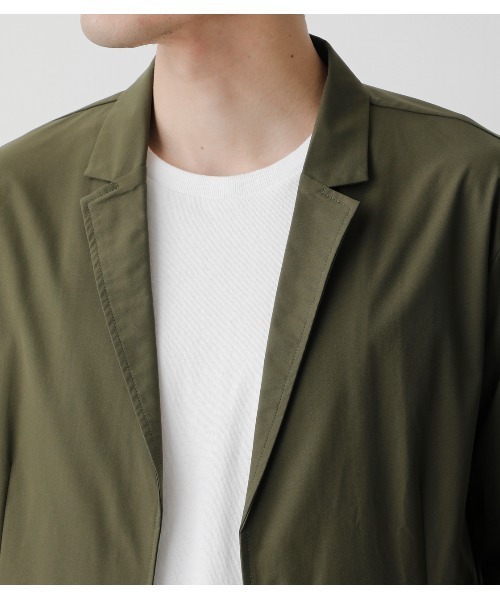 AZUL by moussy（アズールバイマウジー）の「WASHABLE STRETCH SET UP/ウォッシャブルストレッチセットアップ（セットアップ・メンズ・カーキ/ブラック・MEDIUM/LARGE）」の15枚目の写真