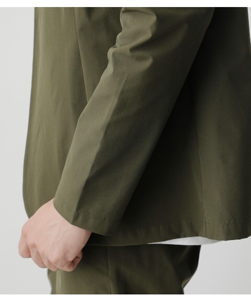AZUL by moussy（アズールバイマウジー）の「WASHABLE STRETCH SET UP/ウォッシャブルストレッチセットアップ（セットアップ・メンズ・カーキ/ブラック・MEDIUM/LARGE）」の14枚目の写真