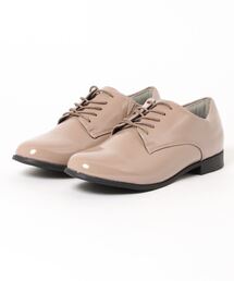 la farfa SHOES | la farfa ラファーファ レディース 2WAYリボン付きレースアップシューズ【幅広3E/大きいサイズ】90(その他シューズ)