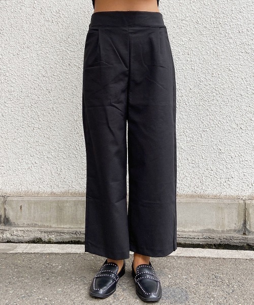 esutoreja（エストレジャ）の「カラータックリネンパンツ（その他パンツ・レディース・レッド/ブラック/ベージュ・S/M）」の16枚目の写真